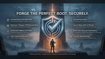 HSX BootForge for Windows by Hasnain Studio X