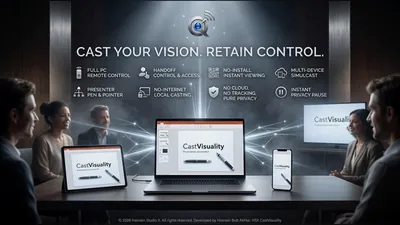 HSX CastVisuality for Windows by Hasnain Studio X
