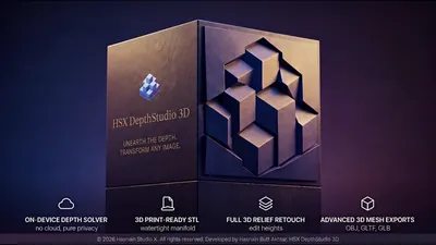 HSX DepthStudio 3D for Windows by Hasnain Studio X