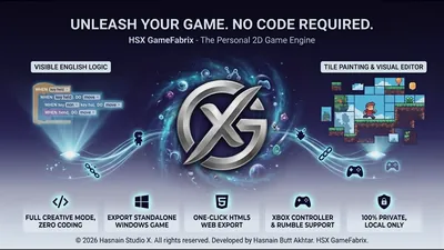 HSX GameFabrix for Windows by Hasnain Studio X