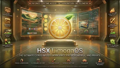 HSX LimonaOS for Windows by Hasnain Studio X
