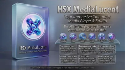 HSX MediaLucent for Windows by Hasnain Studio X