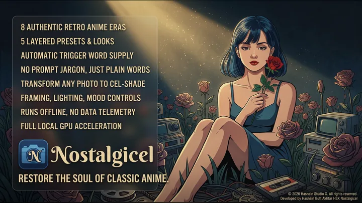 HSX Nostalgicel for Windows by Hasnain Studio X