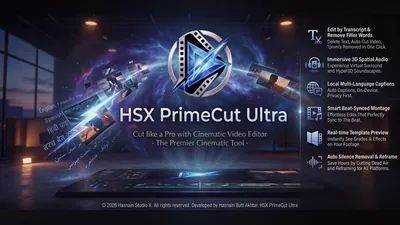 HSX PrimeCut Ultra for Windows by Hasnain Studio X