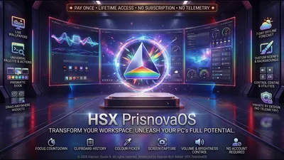 HSX PrisnovaOS for Windows by Hasnain Studio X