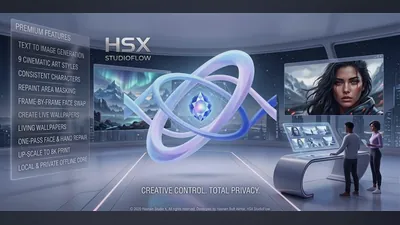 HSX StudioFlow for Windows by Hasnain Studio X