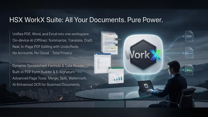 HSX WorkX Suite for Windows by Hasnain Studio X