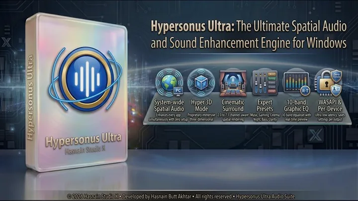 Hypersonus Ultra for Windows by Hasnain Studio X
