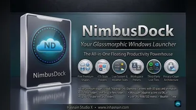 NimbusDock for Windows by Hasnain Studio X