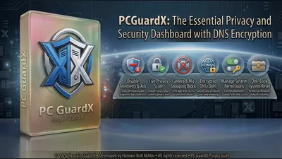 PC GuardX for Windows by Hasnain Studio X