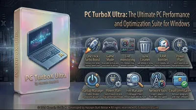 PC TurboX Ultra for Windows by Hasnain Studio X