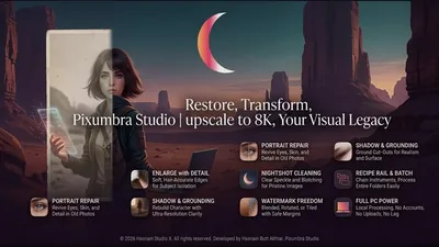 Pixumbra Studio for Windows by Hasnain Studio X