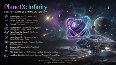 PlanetX: Infinity for Windows by Hasnain Studio X