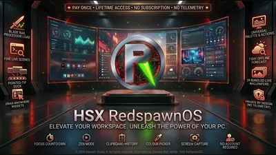 RedspawnOS for Windows by Hasnain Studio X