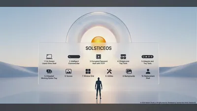 SolsticeOS for Windows by Hasnain Studio X