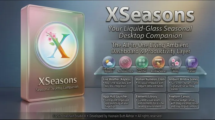 XSeasons for Windows by Hasnain Studio X