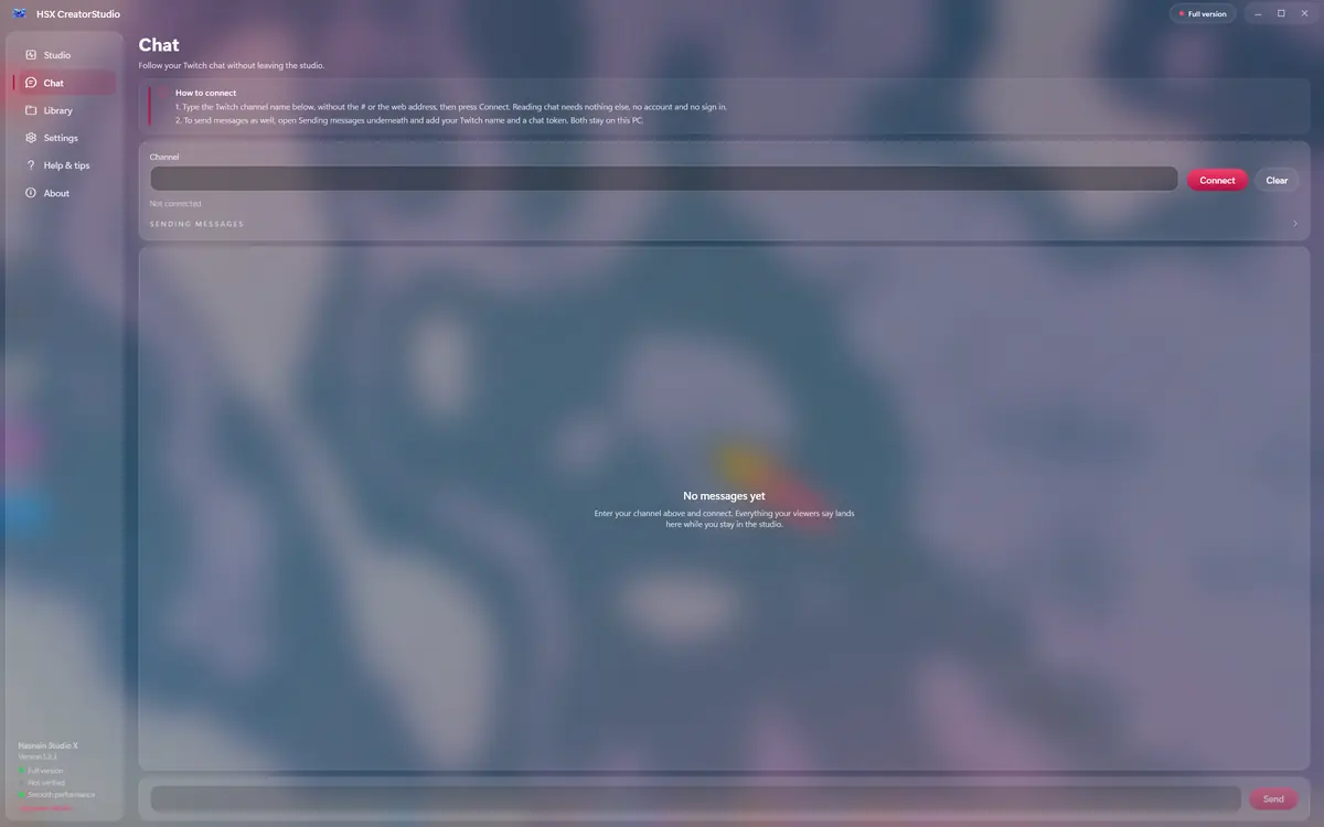 HSX CreatorStudio running on Windows, screen 1 of 4