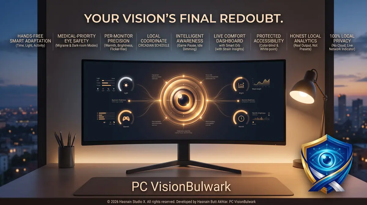 PC VisionBulwark running on Windows, screen 2 of 4
