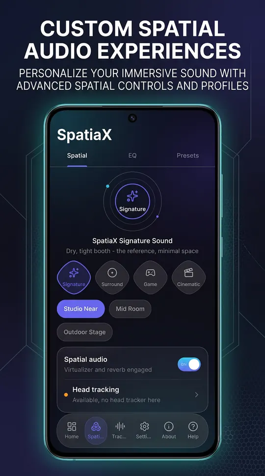 SpatiaX Ultra Mobile running on Android, screen 2 of 6