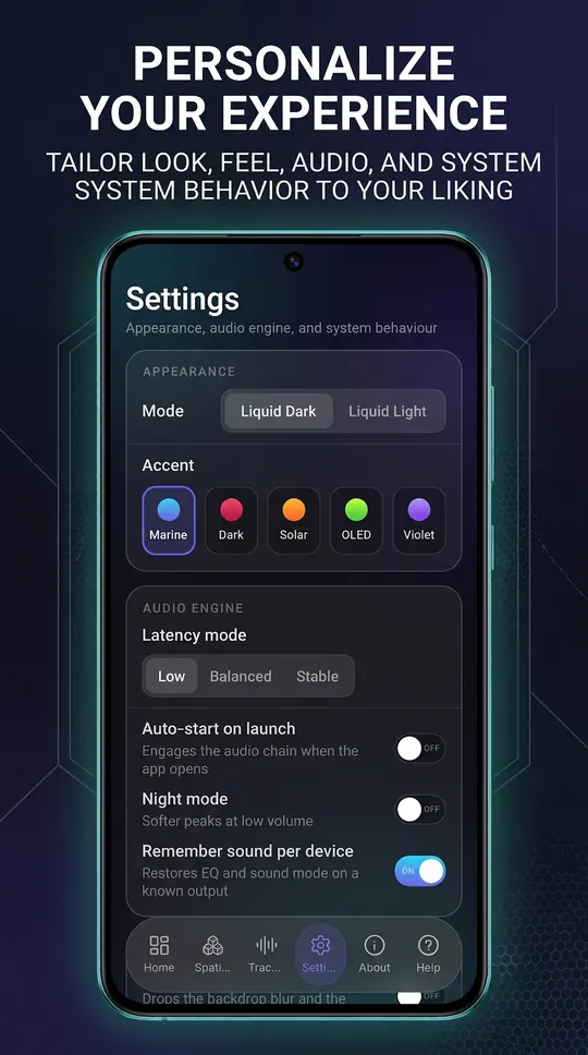 SpatiaX Ultra Mobile running on Android, screen 6 of 6
